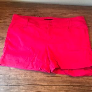 Torrid size 16 pink shorts